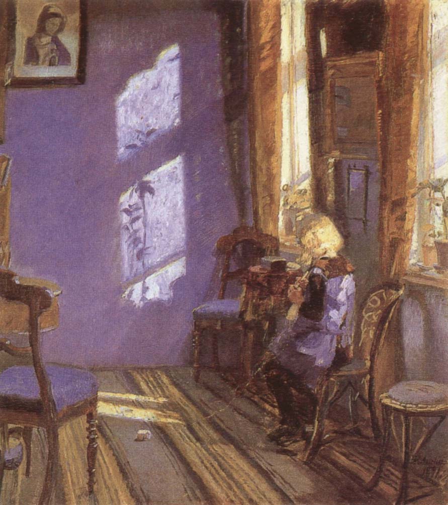 Sunlight in the Blue Room